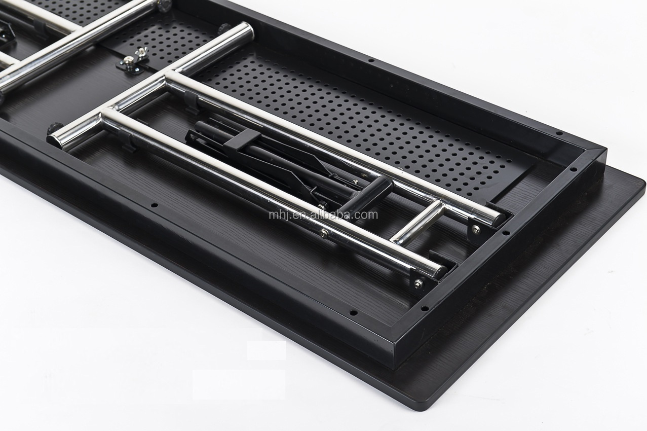 MHJ furniture - High Quality Stainless Steel Folding Conference Rectangular Table Tables 10