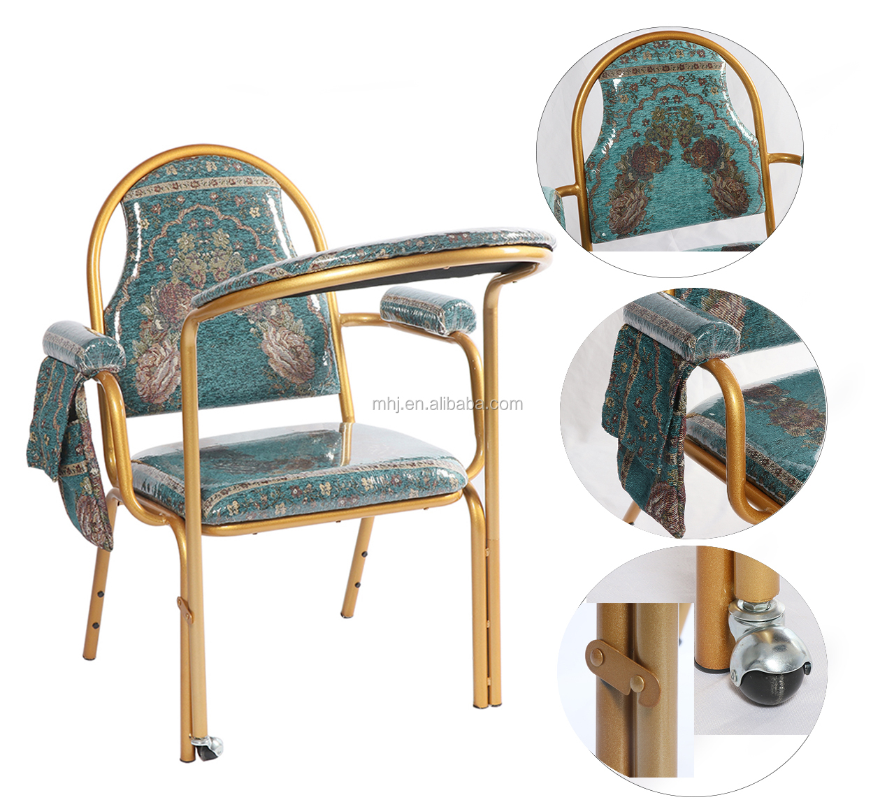 MHJ furniture - 2020 New Design Red Islam Muslim Chairs For Church Prayer Muslim chair 9
