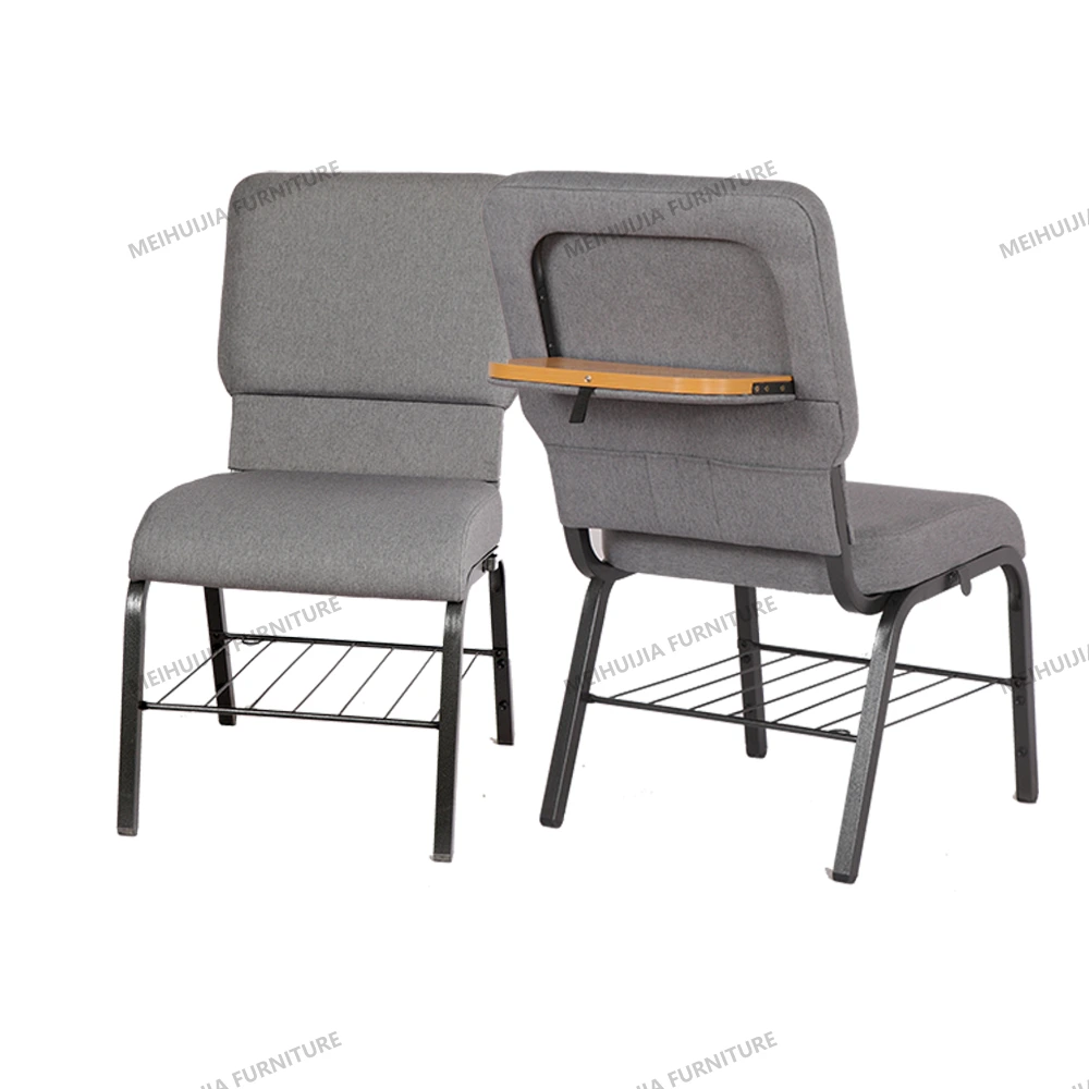 Customized Church chair with writing board manufacturers From China | MHJ furniture 1