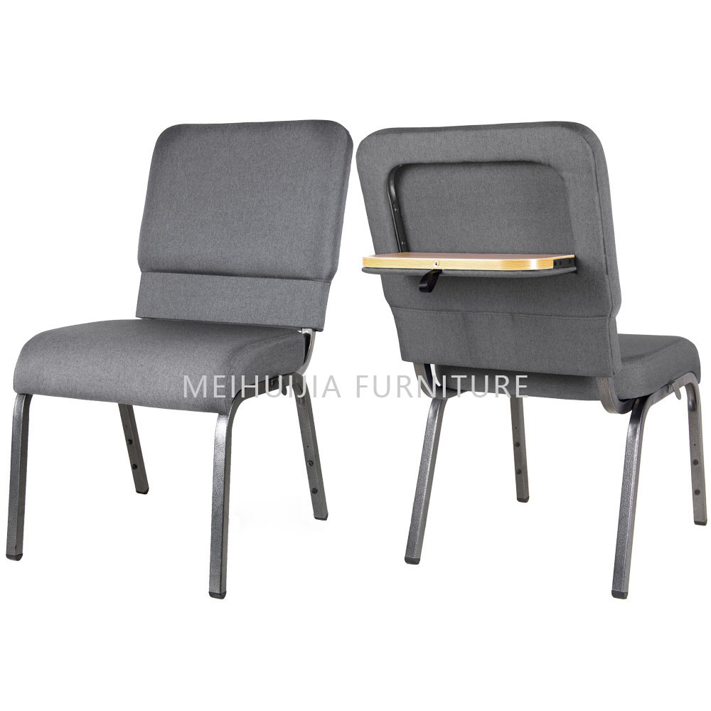 Customized Church chair with writing board manufacturers From China | MHJ furniture 8