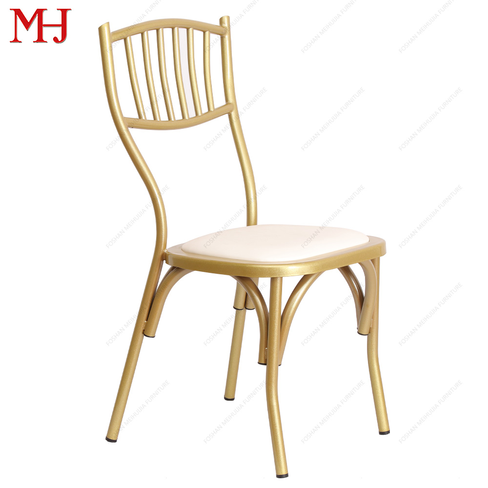 Modern Design Metal Gold Wedding Tiffany Chair 9