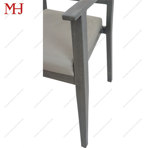 Wholesale luxury, high-quality catering, wedding, colorful solid wood restaurant chairs with armrests 12