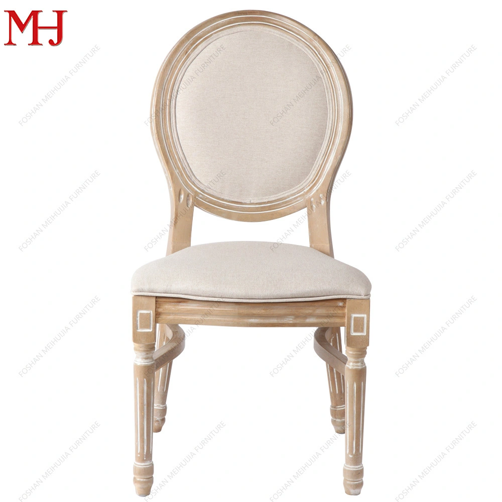 Factory Direct Sales of Leather Luxury Wedding Metal Chairs From Louis Restaurant in France 1