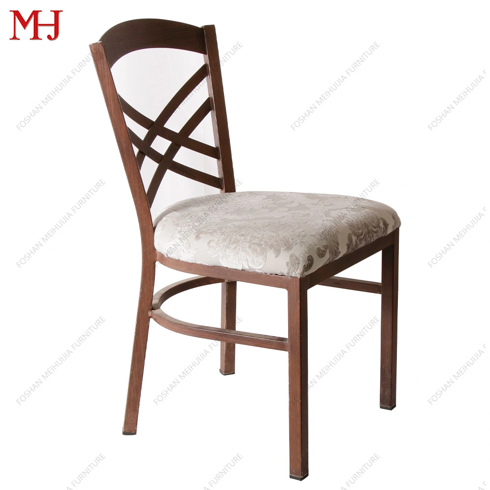 Nordic Solid Wood Imitation Party Banquet Hotel Event Vine Teak Dining Chair Restaurant 1