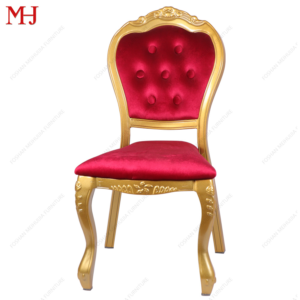 Antique luxury wooden imitation rural chairs, used for events, weddings, banquets, restaurants, and bars as hotel furnit 8