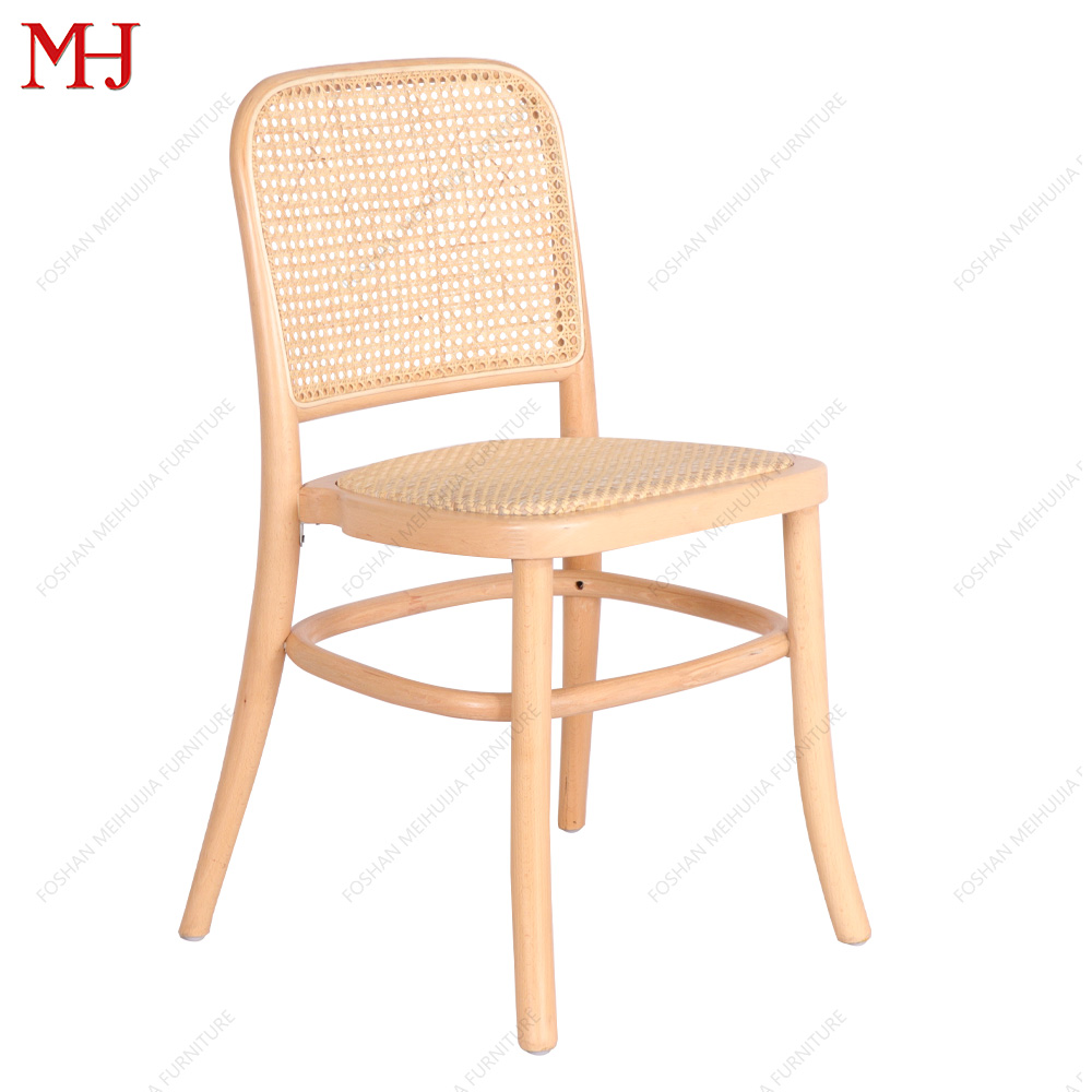Restaurant coffee classic coffee chair medieval modern solid wood frame polyethylene willow wicker rattan outdoor garden 9