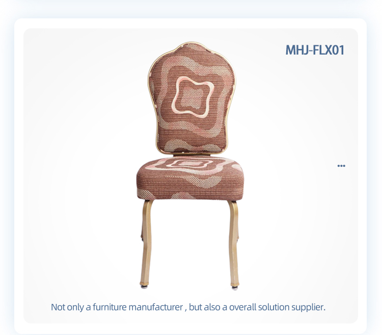 High end modern flex back banquet chair for banquet hall