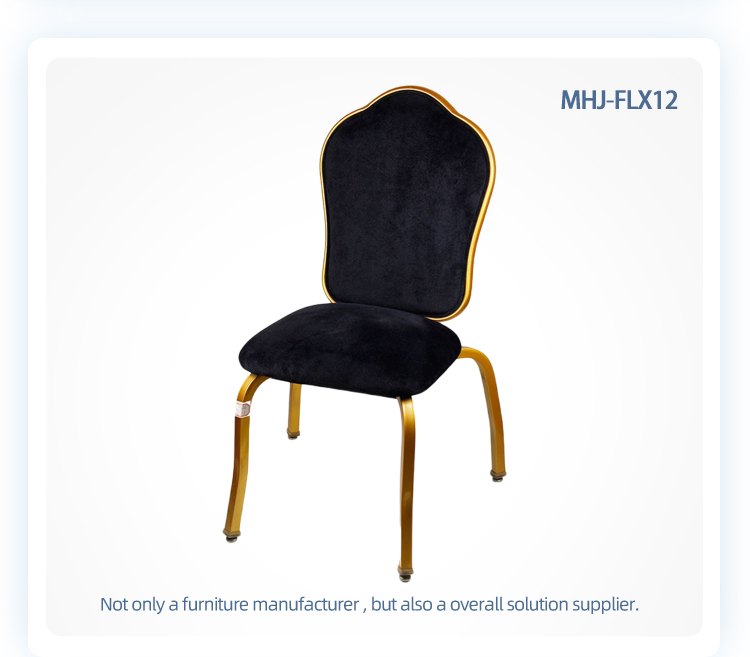 high quality aluminum motion flex back banquet chair for hotel