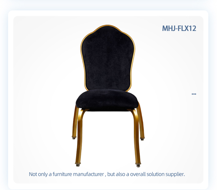 high quality aluminum motion flex back banquet chair for hotel