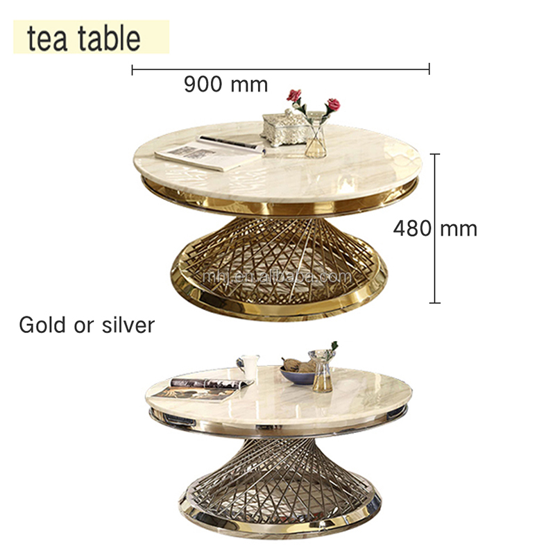 MHJ furniture - Luxury Modern Nordic Italian Rectangle Marble Stainless Steel Dining Table Stainless steel chair and table 15