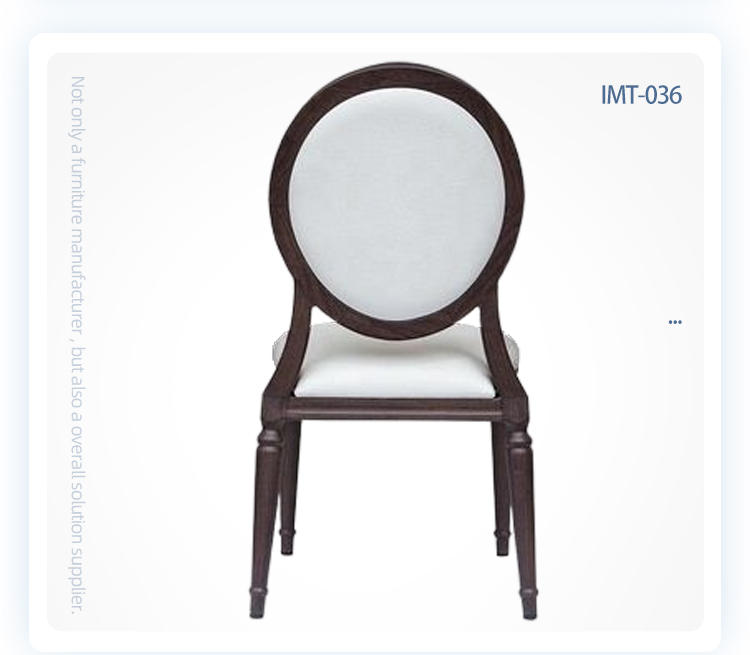 Luxury new design aluminum XIV french style louis Imitated wooden chair