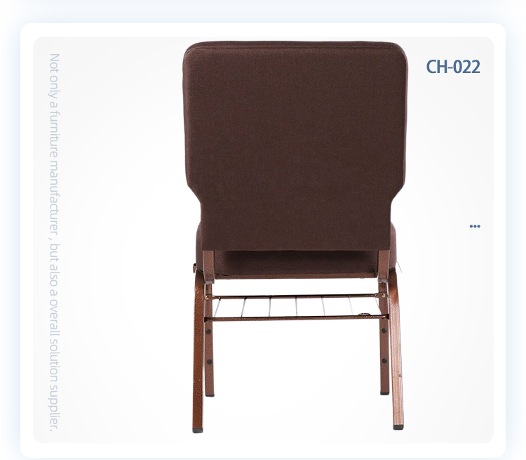 Factory wholesales cheap metal conference church pulpit chair with bookrack