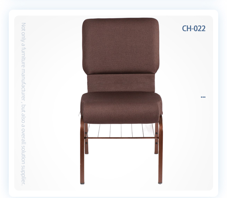 Factory wholesales cheap metal conference church pulpit chair with bookrack