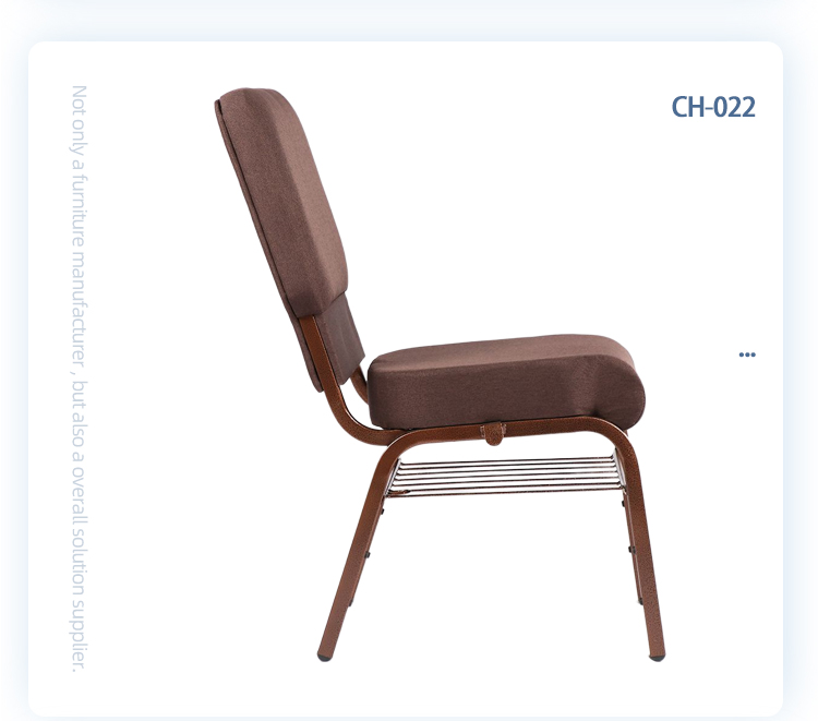 Factory wholesales cheap metal conference church pulpit chair with bookrack