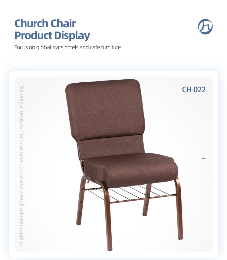 Factory wholesales cheap metal conference church pulpit chair with bookrack