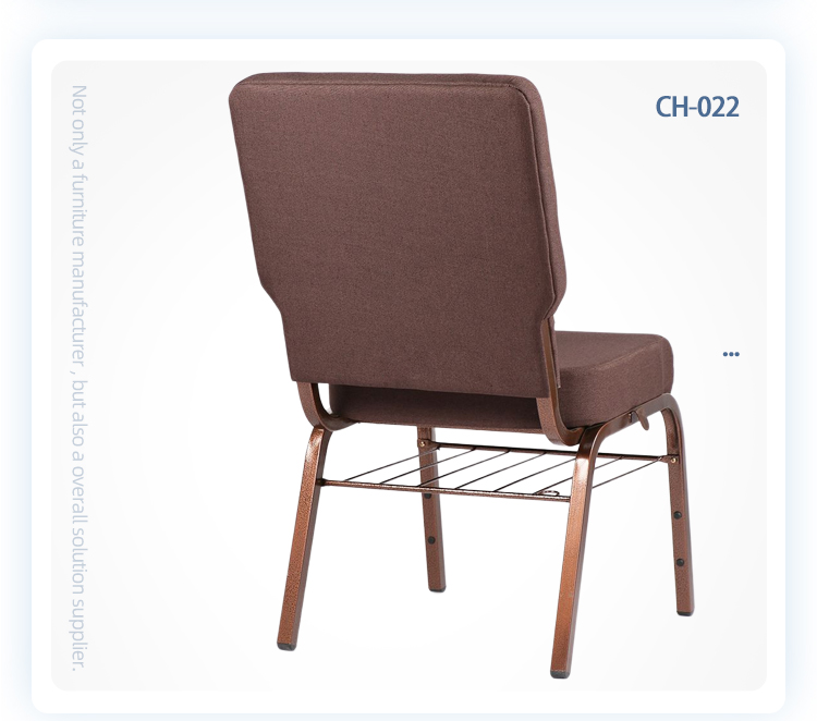 Factory wholesales cheap metal conference church pulpit chair with bookrack