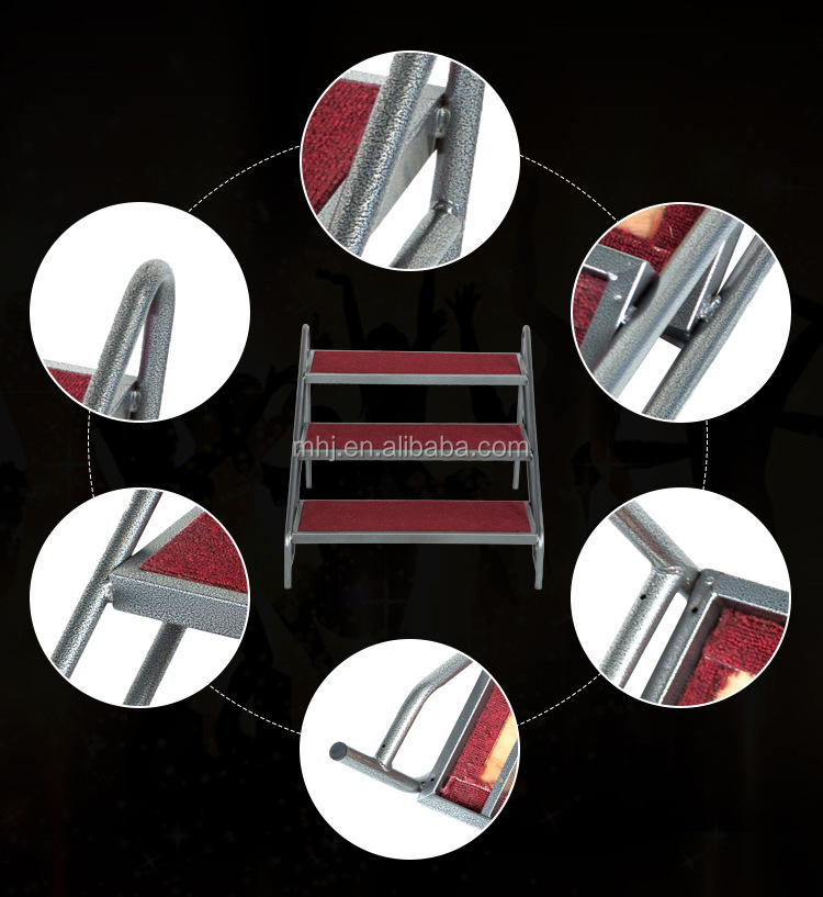 MHJ furniture - Portable Wedding Party Event Use Folding Mobile Stage For Sale Mobile stage 10