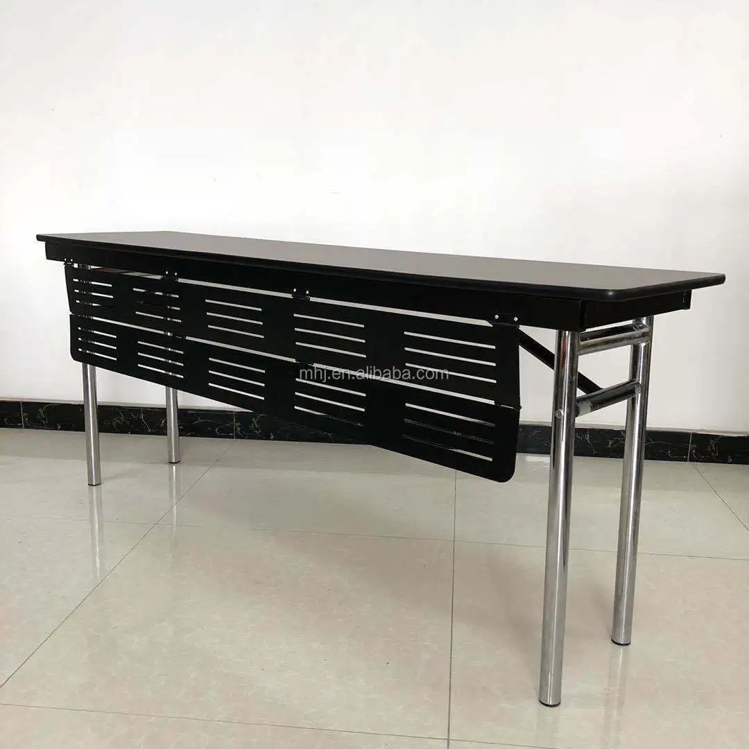 MHJ furniture - Wholesale 6ft Conference Meeting Banquet Ibm Table Seminar Folding Table With Modesty Panel IBM table 1