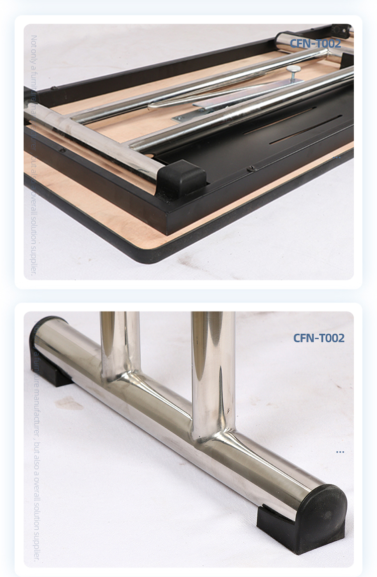 Wholesale rectangle stainless steel legs IBM hotel banquet meeting room party folding table