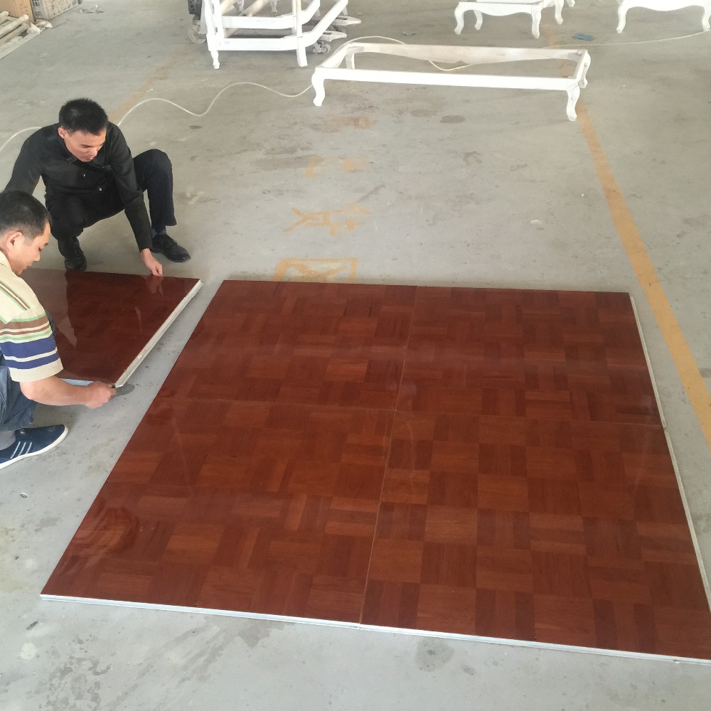 MHJ furniture - High Quality Solid Teakwood Tap Dance Floor For Wedding Party Hotel supplies 13