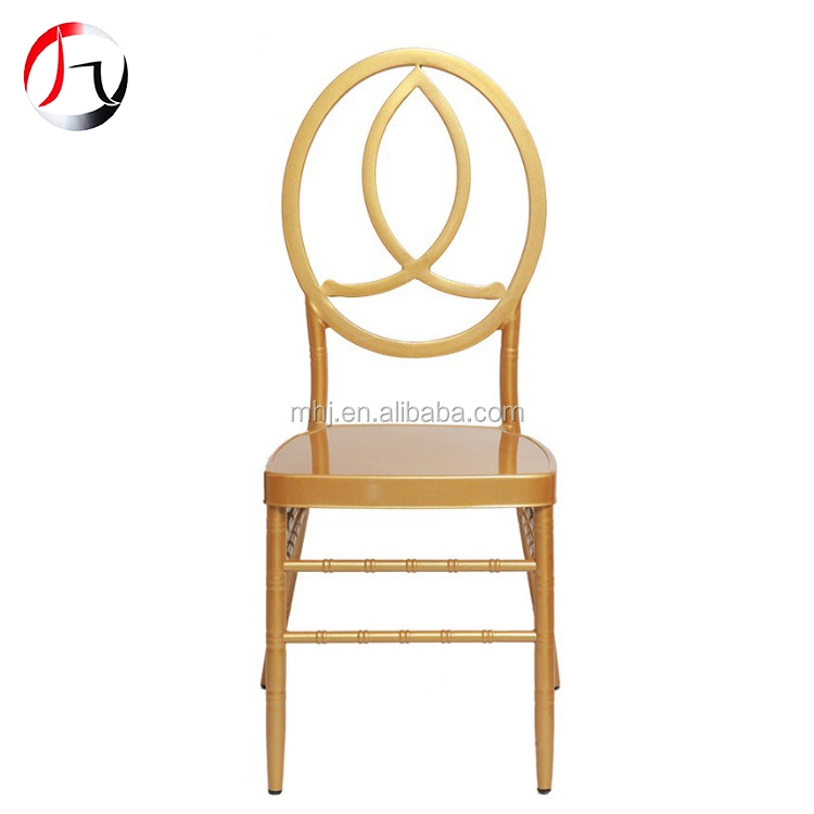 MHJ furniture - Wholesale Stackable Metal Dining Chair Tiffany Phoenix Wedding Chairs Metal chiavari chair 1