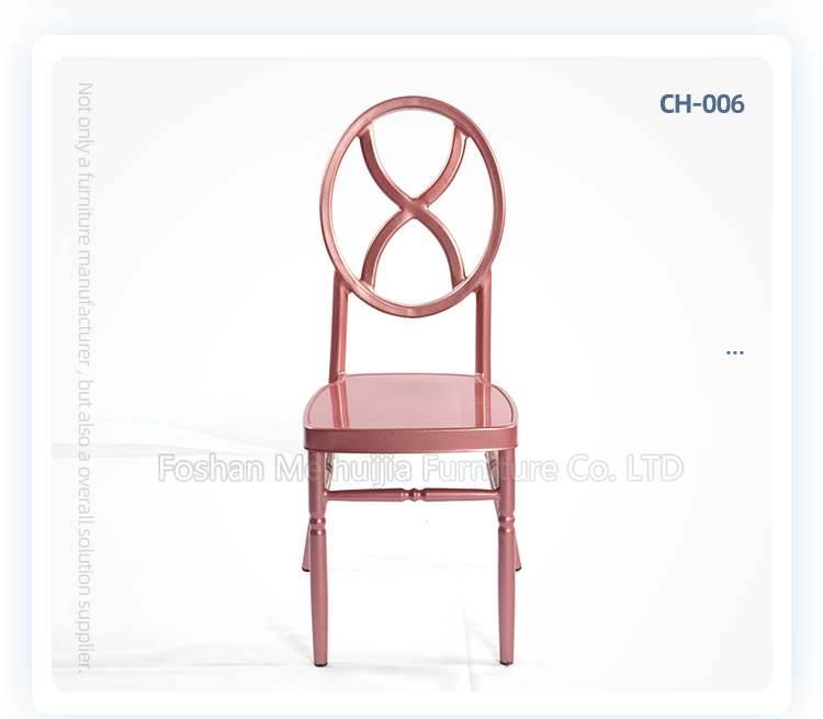 European style stackable banquet chairs round back chiavari phoenix wedding chair