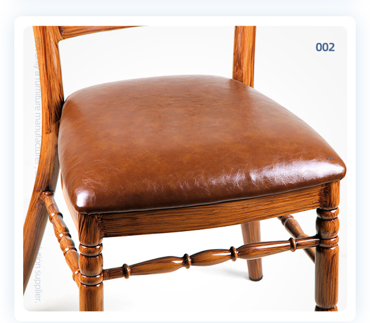 Factory sales hotel brown napoleon wedding dining chiavari chair