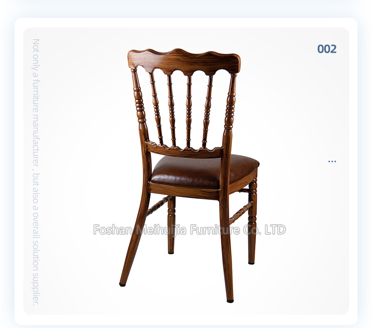 Factory sales hotel brown napoleon wedding dining chiavari chair