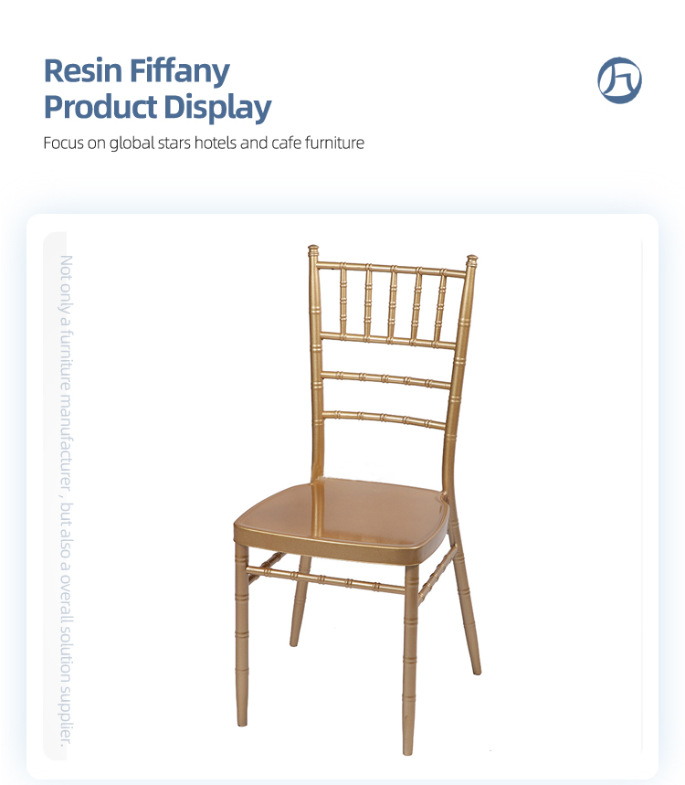 Cheap price metal dining chairs stacking chiavari tiffany chair for wedding party event