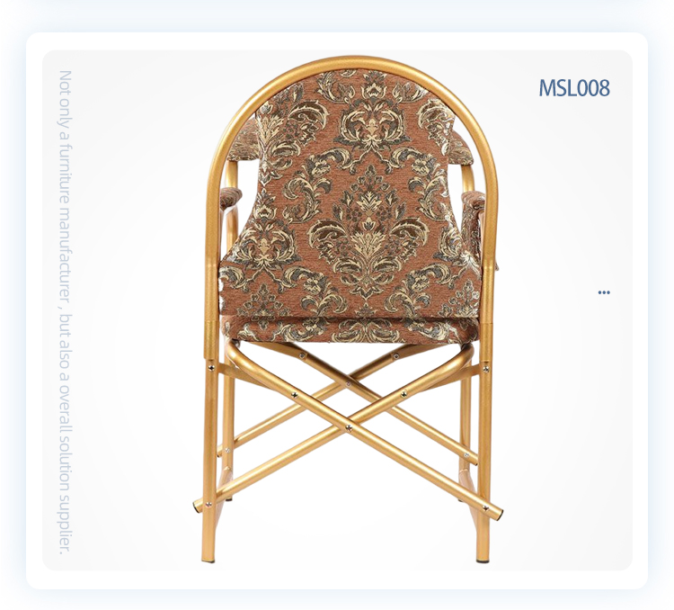 New design foldable iron pastor islam muslim mosque church prayer chair