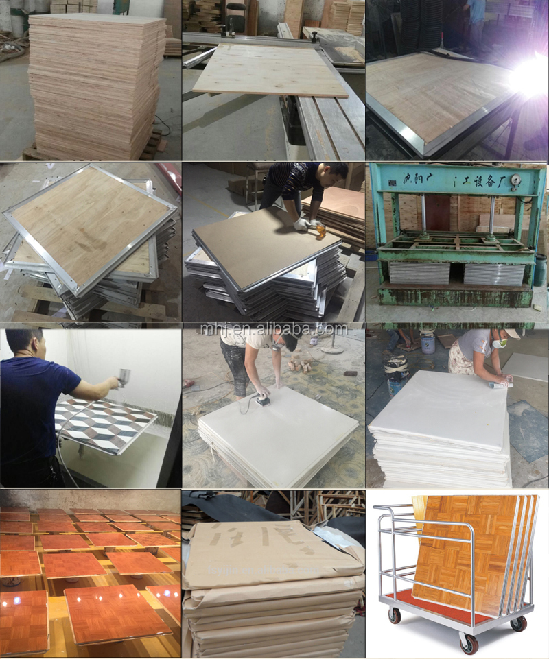 MHJ furniture - Factory Price Portable Teak Wood Dance Floor For Hotel Wedding Party Dance floor 21