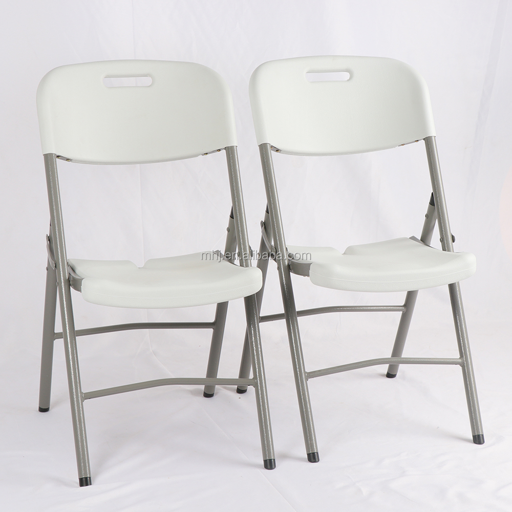 MHJ furniture - Hdpe Wholesale Color White Garden Plastic Folding Chair For Outdoor Party Wedding Event Plastic chair and table 11