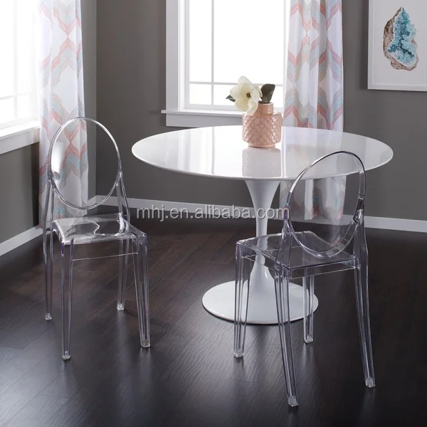 MHJ furniture - Hotel Banquet Dining Hall Transparent Ghost Chair Wedding For Sale Plastic chair and table 9