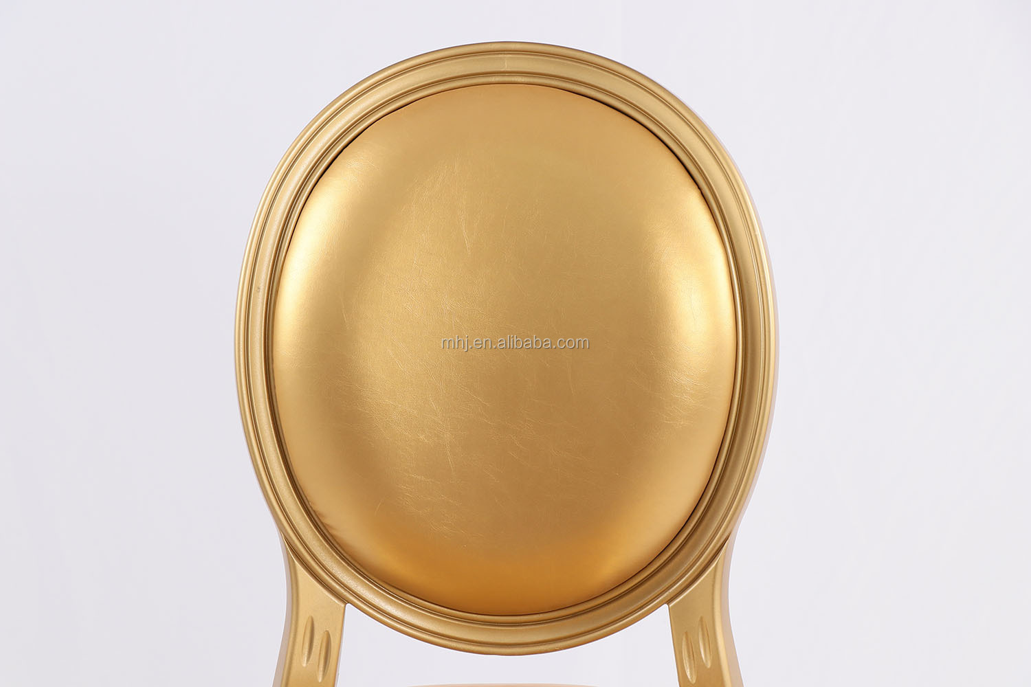 MHJ furniture - Hot Sale Stackable Elegant Hotel Banquet Gold Louis Ghost Chair For Events Plastic chair and table 11