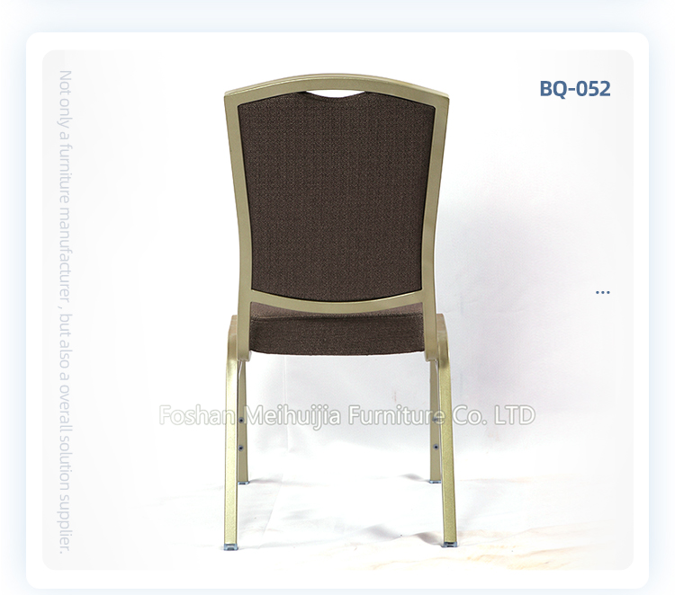 Wholesale high quality stacking aluminum square back hotel banquet chairs with 3 years warranty