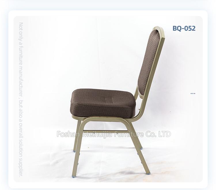 Wholesale high quality stacking aluminum square back hotel banquet chairs with 3 years warranty