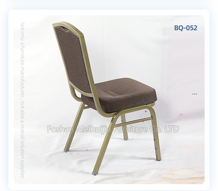 Wholesale high quality stacking aluminum square back hotel banquet chairs with 3 years warranty