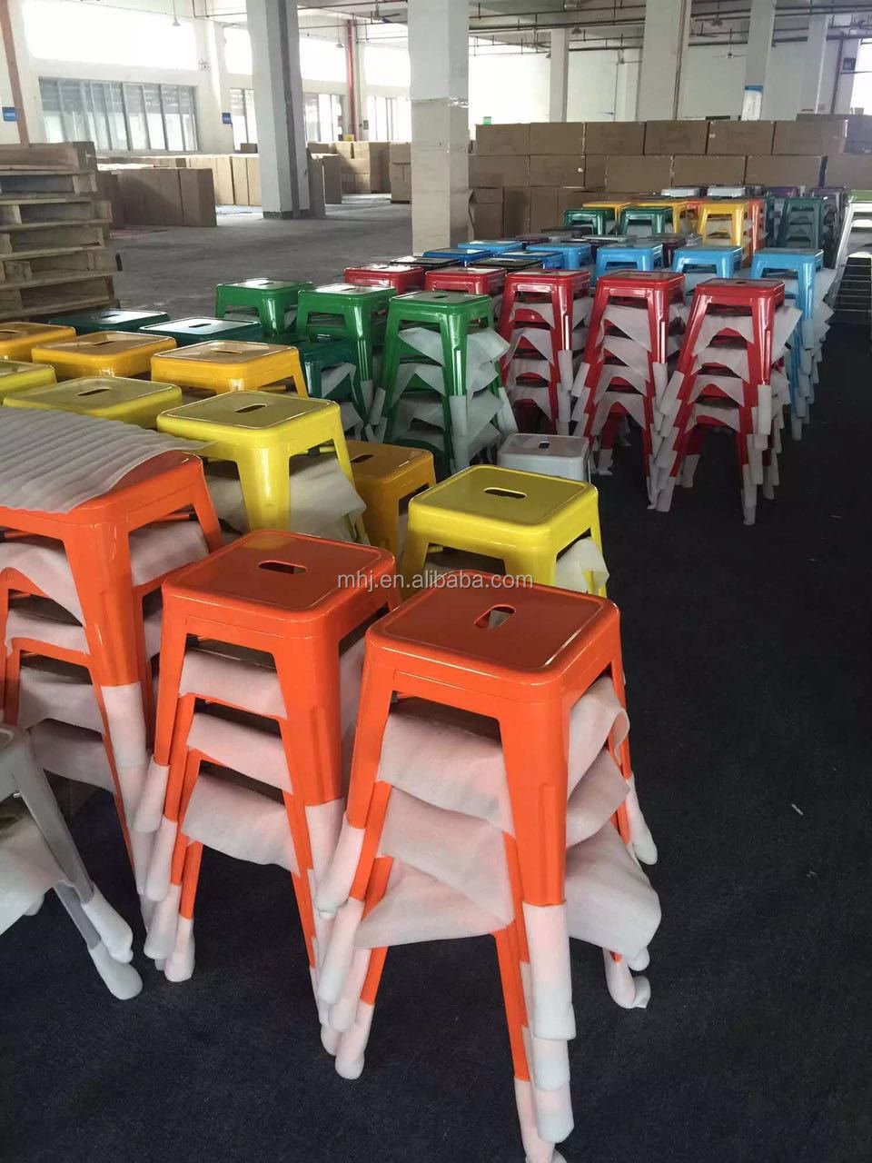 MHJ furniture - Cheap Price Metal Restaurant Bar Stool Industrial Desgin Tolixs Chair Leisure chair 15