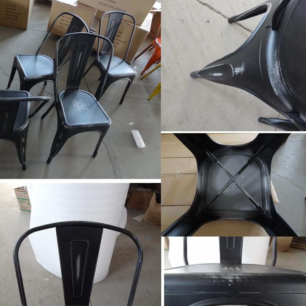 MHJ furniture - Wholesale Xavier Pauchard Cafe Used Metal Vintage Chair Bar chair 13