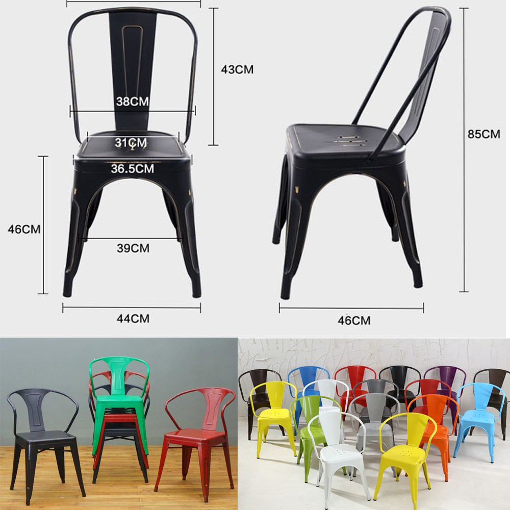 MHJ furniture - Wholesale Xavier Pauchard Cafe Used Metal Vintage Chair Bar chair 11