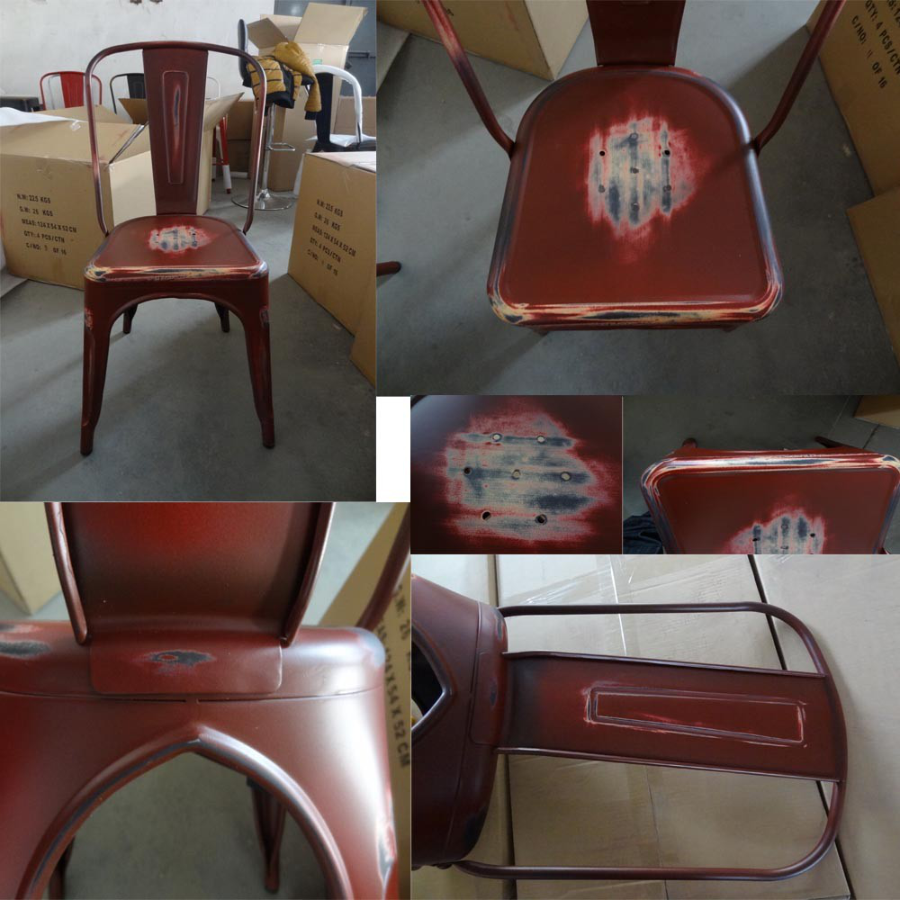 MHJ furniture - Wholesale Xavier Pauchard Cafe Used Metal Vintage Chair Bar chair 12