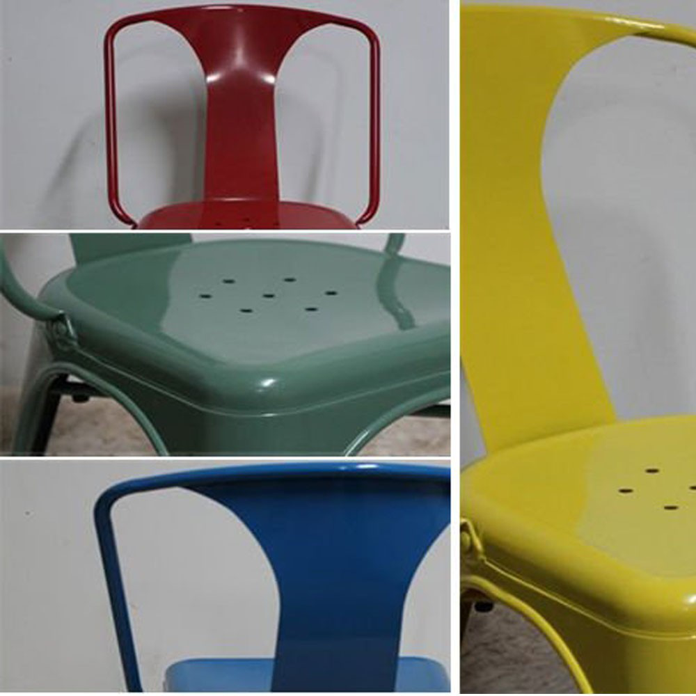 MHJ furniture - Wholesale Xavier Pauchard Cafe Used Metal Vintage Chair Bar chair 10