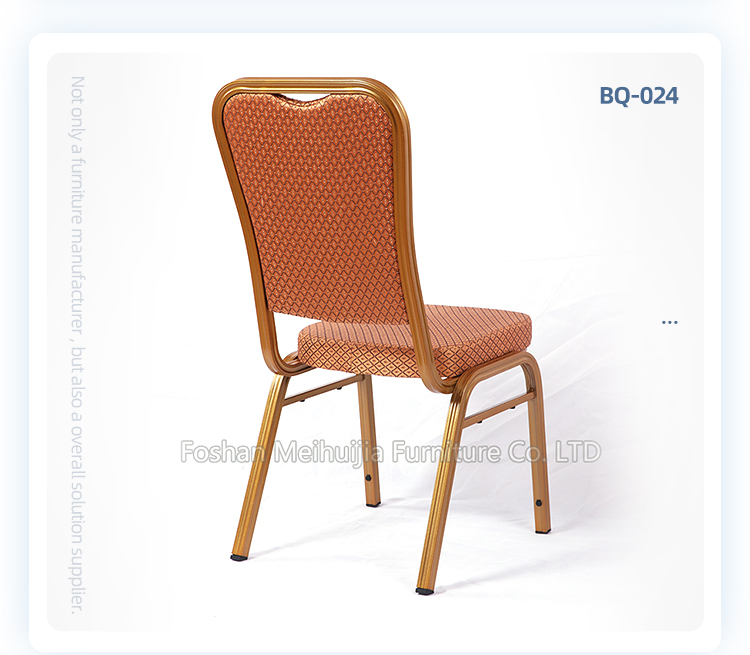 Event banquet bridal chairs aluminum frame hotel furniture 6cm thick high density mold seat foam chair