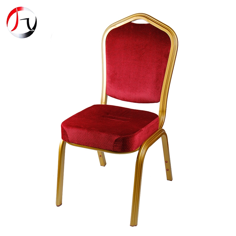 MHJ furniture - Custom Middle Back Hotel Party Furniture Aluminum Frame Material Banquet Chair Aluminum chair 1