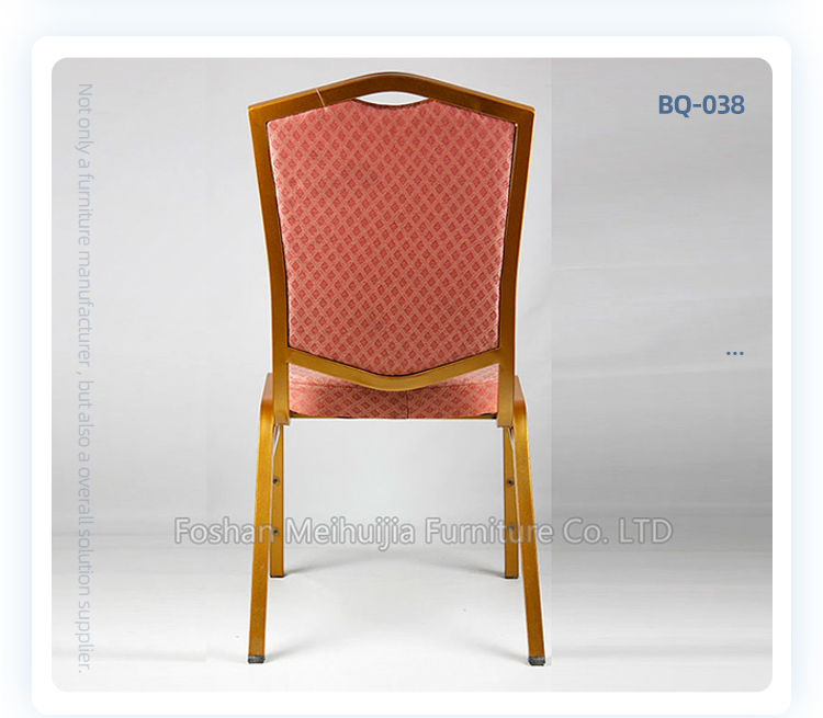 aluminum stackable church banquet chair for sale