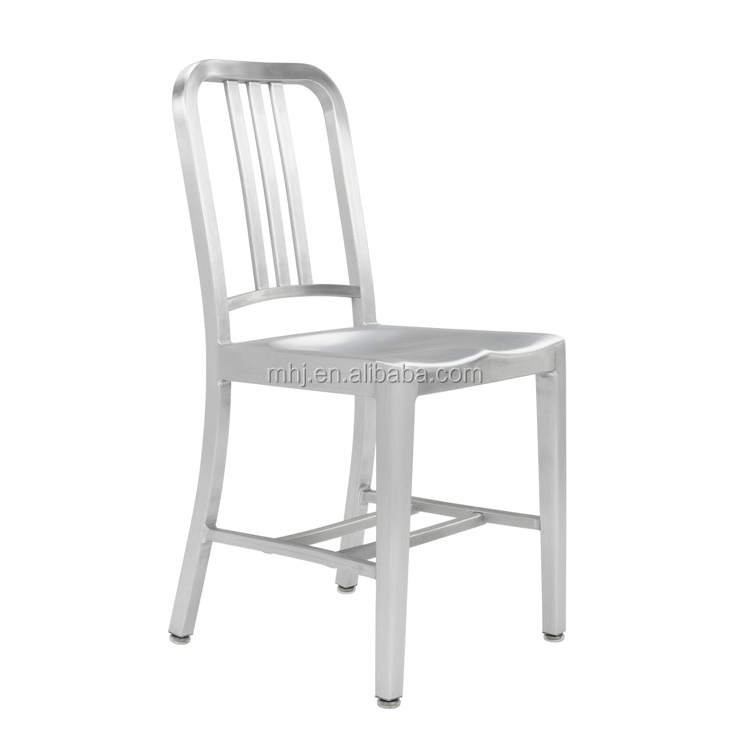 MHJ furniture - Hot Sale Antique Style Stackable Iron Tolixs Navy Bar Wedding Chair Leisure chair 7