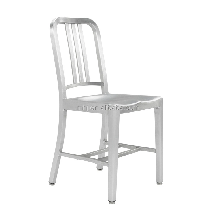 MHJ furniture - Hot Sale Antique Style Stackable Iron Tolixs Navy Bar Wedding Chair Leisure chair 1