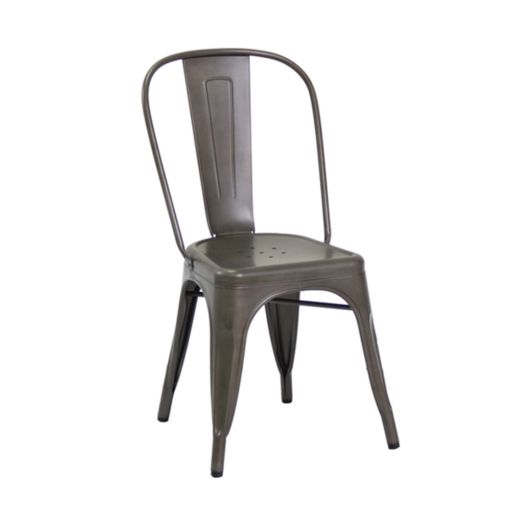 MHJ furniture - Wholesale Metal Painting Iron Bistro Tolixs Chair Leisure chair 1