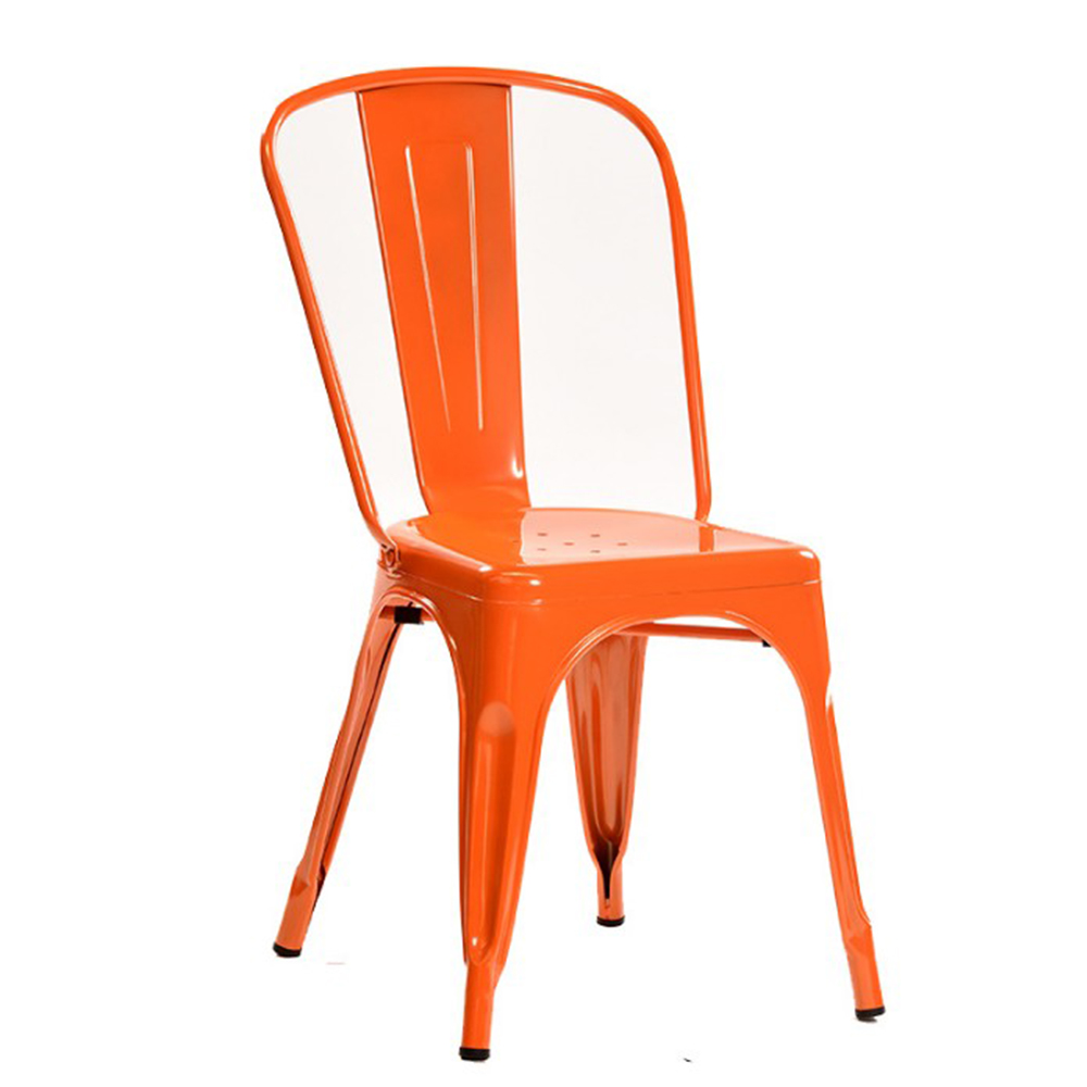 MHJ furniture - Wholesale Metal Painting Iron Bistro Tolixs Chair Leisure chair 12