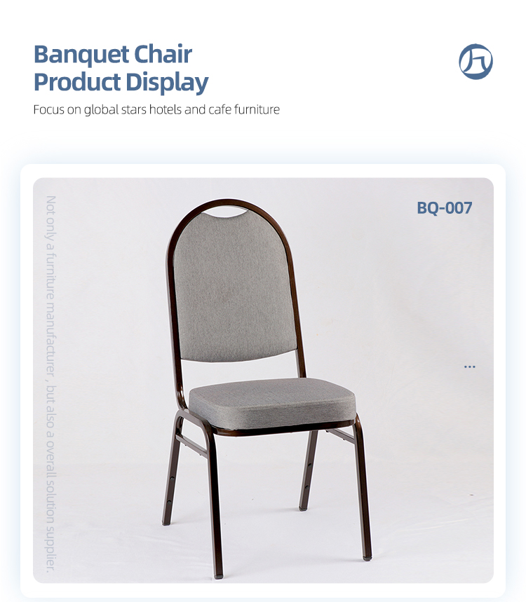 steel modern banquet hall seating chair